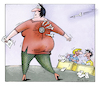 Cartoon: Mobing (small) by kurtu tagged mobing