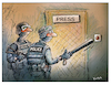 Cartoon: Presse (small) by kurtu tagged presse