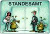 Cartoon: standesamt (small) by kurtu tagged no,