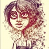 Cartoon: Petite fille (small) by Amal Samir tagged girls,kids,drawings,comic,cartoon,paintings