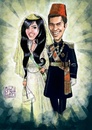 Cartoon: Wedding (small) by Amal Samir tagged wedding,poster,drawings,digital