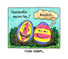 Cartoon: frohe Ostern... (small) by martinchen tagged ostern,ostereier,querstreifen,streifen,fett