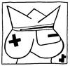 Cartoon: Funny Man (small) by chrisbeckett tagged character,comic,graphic,novel