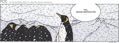 Cartoon: POLE Strip No.15 (medium) by Penguin_guy tagged penguins,pinguine,pets,tiere,animals,christmas,weihnachten,snow,schnee,happy,holidays,global,warming,treibhauseffekt,erderwaermung,umweltverschmutzung,pollution,thomas,baehr,klimawandel,climate,change