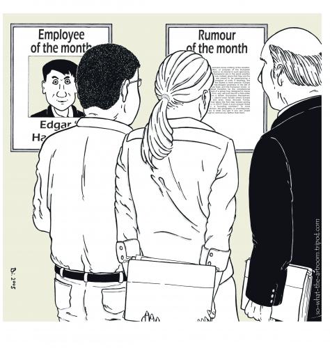 Rumour of the month Rumour of the month