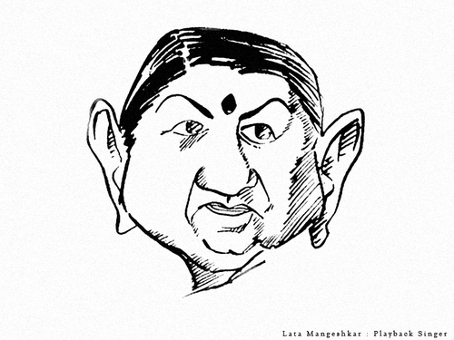 Caricature of Bollywood actor By yogesh-sharma | Famous People Cartoon |  TOONPOOL