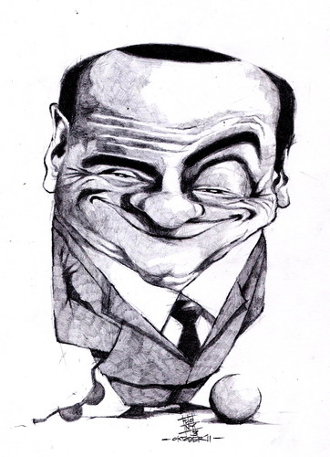 Cartoon: berlusconi (medium) by cakBOY tagged don,silvio,berlusconi