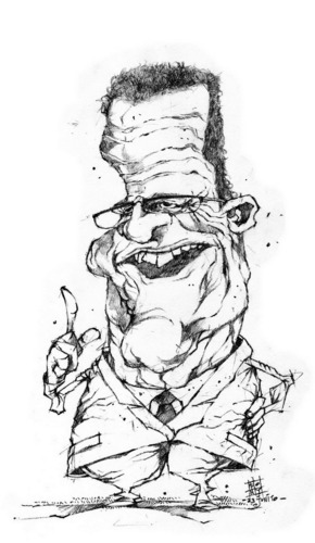 Cartoon: fabio capello (medium) by cakBOY tagged fabio,capello