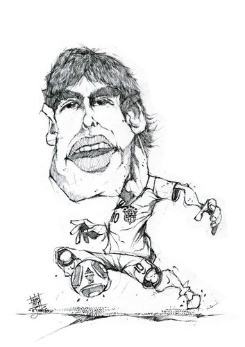 Cartoon: kaka (medium) by cakBOY tagged kaka