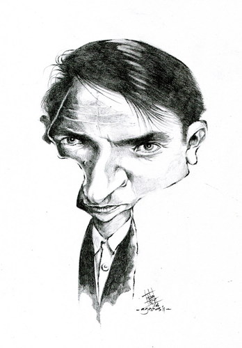 Cartoon: sam neill (medium) by cakBOY tagged sam,neill,caricature