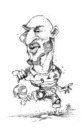 Cartoon: anelka (small) by cakBOY tagged anelka