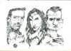 Cartoon: batman v superman (small) by cakBOY tagged batman,superman