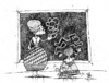 Cartoon: drawing (small) by cakBOY tagged drawing,cartoon,cak,boy,war,peace