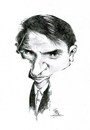 Cartoon: sam neill (small) by cakBOY tagged sam,neill,caricature