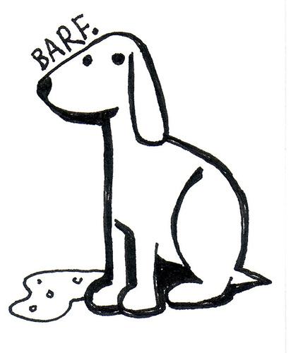 Cartoon: Barf. (medium) by Peter Russel tagged dog,barf