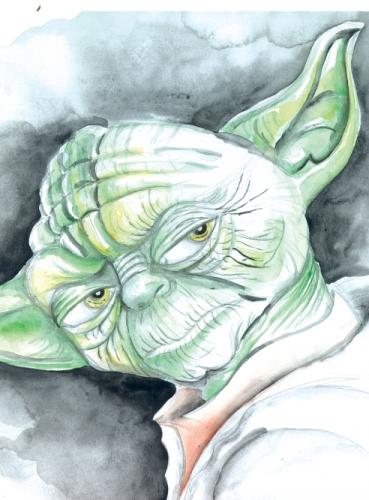 Cartoon: yoda (medium) by Mario Almaraz tagged yoda,