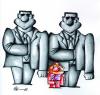 Cartoon: MAFIA (small) by Mario Almaraz tagged guardaespaldas