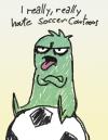 Cartoon: soccer sucks (small) by dfreleng tagged hate soccer football