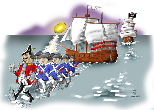 Cartoon: Fight or run away (medium) by paraistvan tagged fight