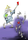 Cartoon: Rette die Welt   Save the world (small) by paraistvan tagged welt,world,ball