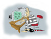 Cartoon: Sklaverei_Durance (small) by paraistvan tagged sklaverei,durance