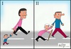 Cartoon: Father and Child (small) by artakp tagged aditya,kumar,pathak