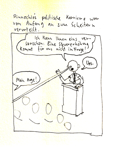 Cartoon: Abgelehnt - Politik und Moral (medium) by Tobias Wieland tagged tobias,wieland,politik,macht,moral,bibel