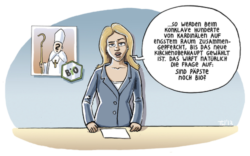 Papst aus Bodenhaltung? Papst aus Bodenhaltung?
