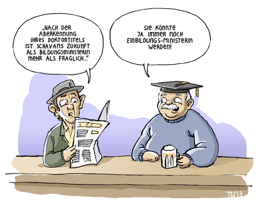 Plan B für Schavan Plan B für Schavan