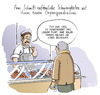 Cartoon: Organspende (small) by Tobias Wieland tagged organspende,ausweis,organe,herz,niere,leber,lunge,spender,krankenhaus,entscheidung,skandal,fleisch,theke,karikatur