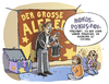 Cartoon: Ups (small) by Tobias Wieland tagged zauberer,kaninchen,magie,show,kinder,geburtstag,tot,zylinder,fehler