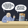 Cartoon: Zufällige Begegnung 7 (small) by Tobias Wieland tagged batterie,kneipe,bar,bier,theke,tresen,einladung,mann,flirt,flirten