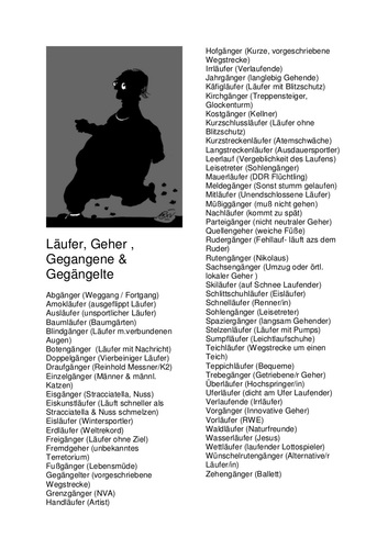 Cartoon: Läufer Gehende Gegangene (medium) by Marbez tagged läufer,geher,gegangene,gegängelte