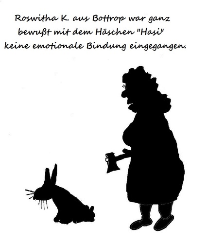 Cartoon: Roswitha K. (medium) by Marbez tagged menschen,leben,roswitha