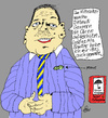 Cartoon: Banker Schlitzohr (small) by Marbez tagged banker,ohren,aufschlitzen