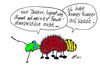 Cartoon: Bauchstreicheldüse (small) by Marbez tagged bauchstreicheldüse,keksmonster