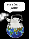 Cartoon: Das Klima ist fertig (small) by Marbez tagged global,warming,climatic,change