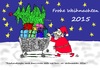 Cartoon: Frohe Weihnachten 2016 (small) by Marbez tagged weihnachten,2016,amazonien