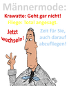 Cartoon: Männermode (small) by Marbez tagged krawatte,fliege,männermode