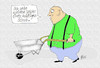 Cartoon: Neuer Schub im Leben (small) by Marbez tagged leben,schub,antrieb