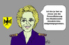 Cartoon: Ursula bei den Laien (small) by Marbez tagged ursula,laien,bundeswehr