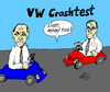 Cartoon: VW Crashtest (small) by Marbez tagged vw,crashtest,piech,winterkorn