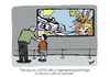 Cartoon: Lichtenstein (small) by Dom Richards tagged lichtenstein,art,cartoon