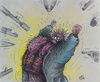 Cartoon: The Anatomic Live Bomb Man (small) by kamil yavuz tagged anatomic,live,bomb,man