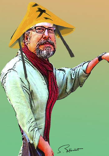 Cartoon: Cuneyt Ulutin (medium) by semra akbulut tagged semra