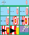 Cartoon: COMIC CHALLENGE (small) by Vanessa Oxygen tagged mathematics,challenge,cartoons,comics,idm,competition,imaginary,dayofmathematics