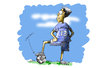 Cartoon: local brand name! (small) by yan setiawan tagged world,cup,2010