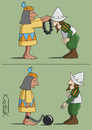 Cartoon: conquistador (small) by Jura Karikatura tagged jurakarikatura,conquistador