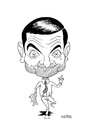Cartoon: Mr. Bean (small) by Jura Karikatura tagged kvestek,jurakarikatura,mr,bean