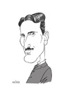 Cartoon: Nikola Tesla (small) by Jura Karikatura tagged nikola,tesla,jurakarikatura,kvestek